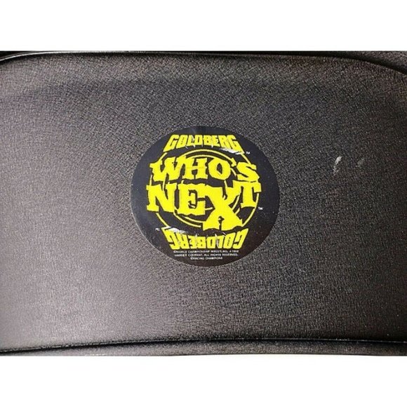 Bill Goldberg Signed Steel Wrestling Folding Chair Who's Next WWE JSA Autograph - Picture 5 of 8